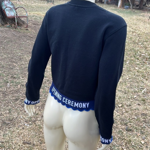 Last chance * Opening Ceremony logo scalloped trim pullover sweater - Picture 4 of 7